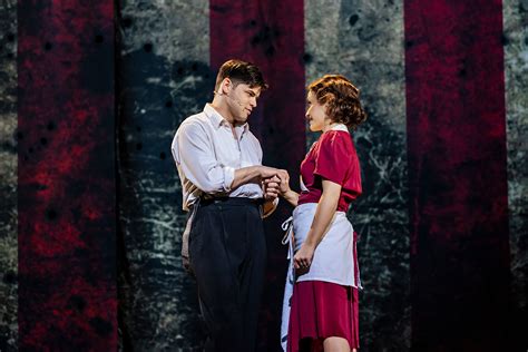 Bonnie and Clyde musical film with Jeremy Jordan and Frances。